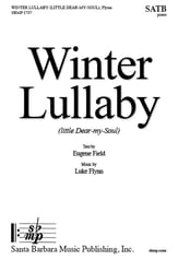 Winter Lullaby SATB choral sheet music cover